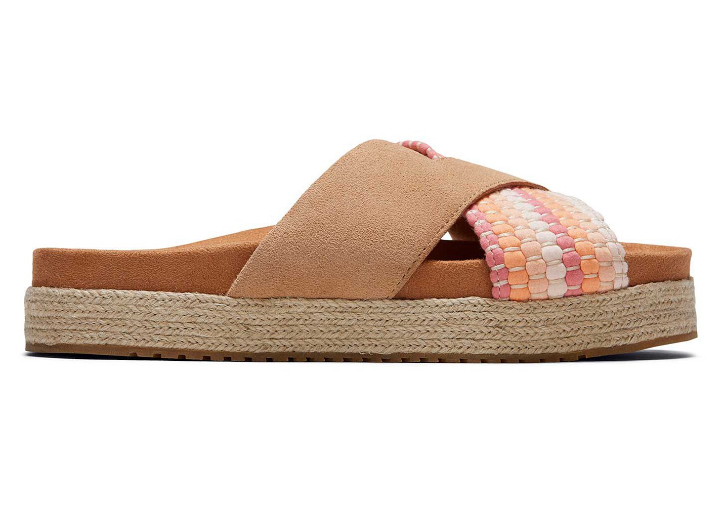 Toms Paloma Suede Sandals Orange - Womens - 14350-DSLA